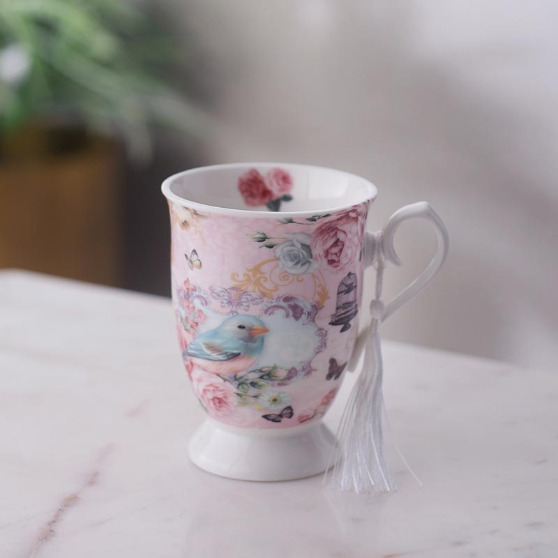 Pastel Birdcage Teacup | 350ml Default Title