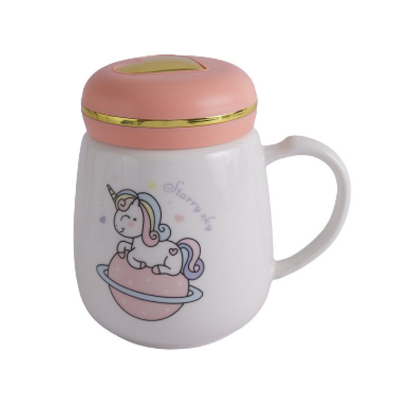 Baby Unicorn Saturn Mason Jar | 400ml Default Title