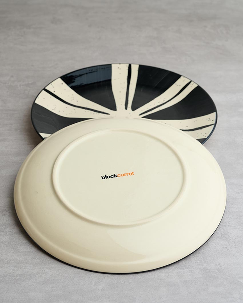 Color-Pop Vibrant Splash Full Plate | Set of 6 | 10 inches