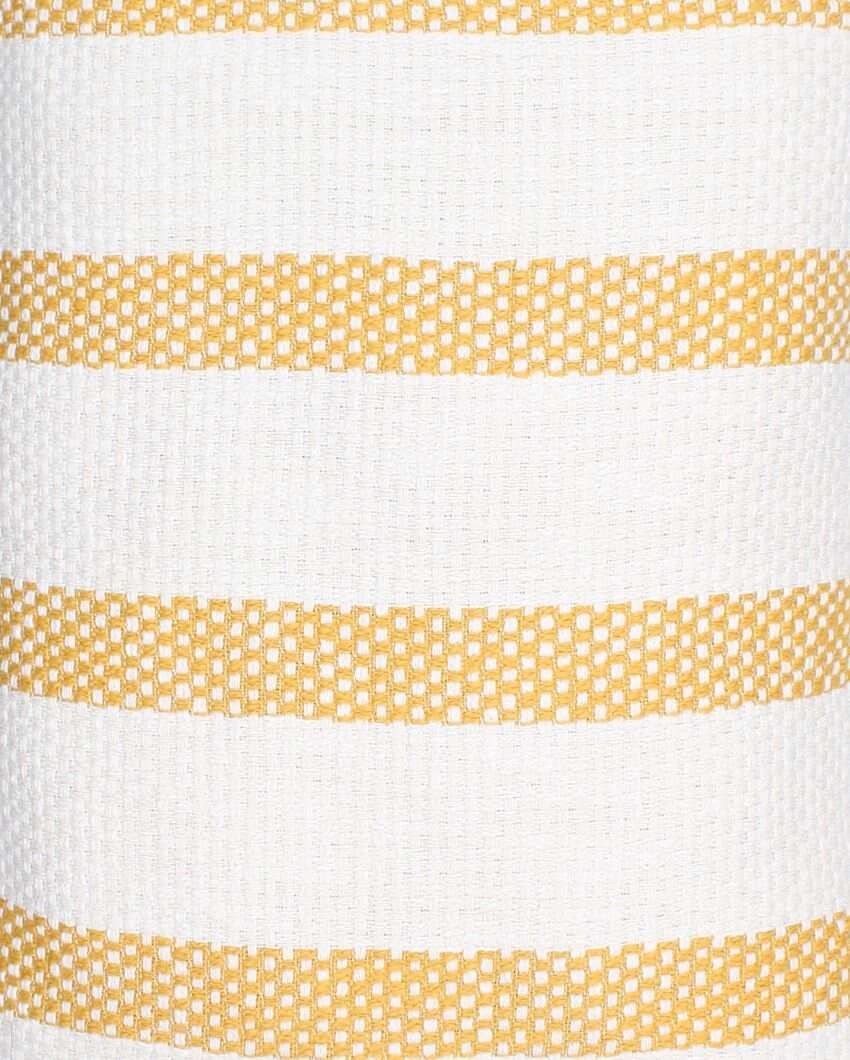 Yellow Shivalik Cotton Double Bedcover | Double Bed | 108 X 100 inches