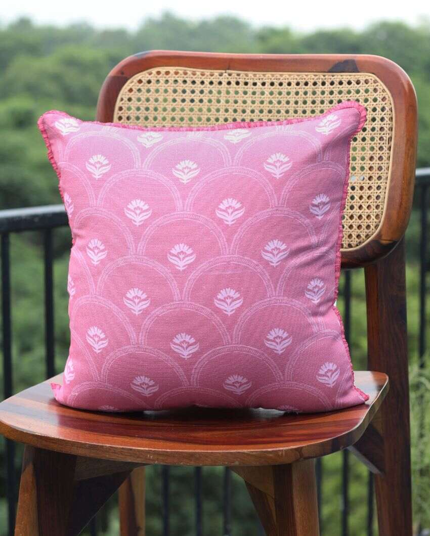 Begonia Cotton Cushion Covers | 16 x 16 inches