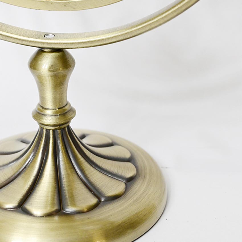 Timeless Charm Brass Golden Rotating Hourglass | 4 x 9 inches