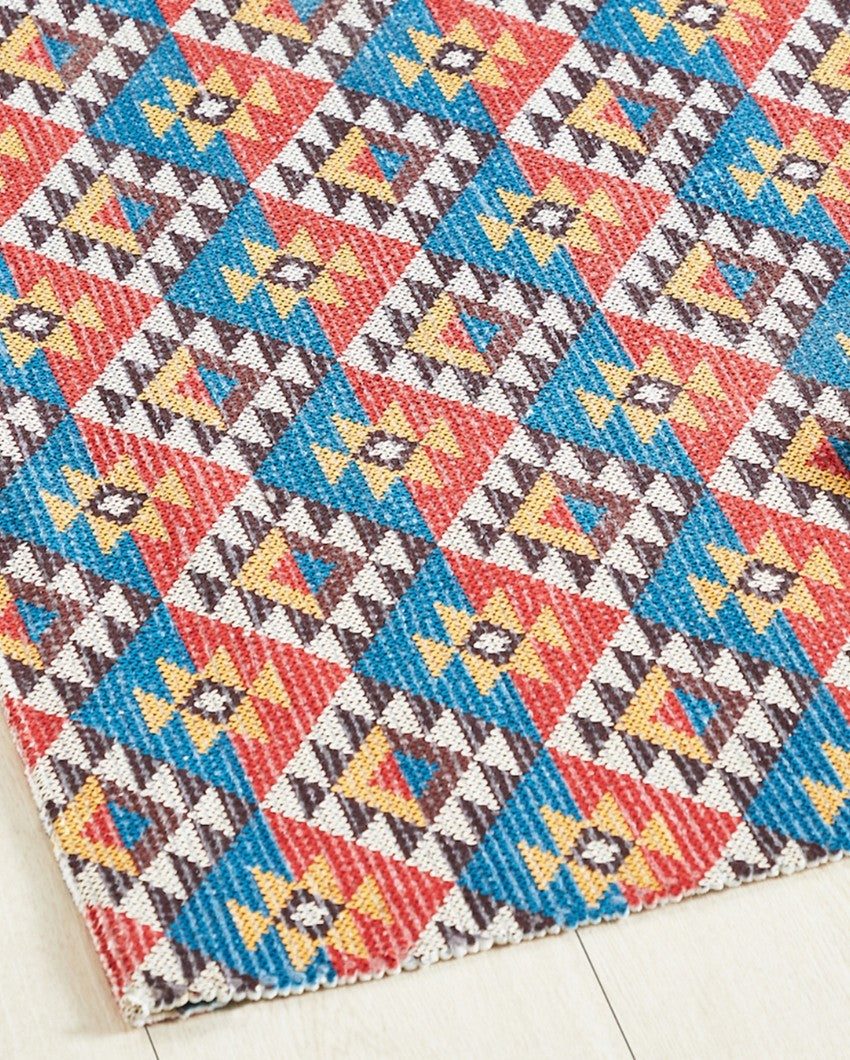Luminous Vintage Dhurrie Carpet | 66 x 42 inches