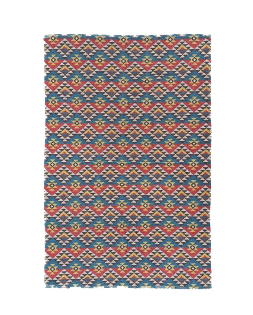 Luminous Vintage Dhurrie Carpet | 66 x 42 inches