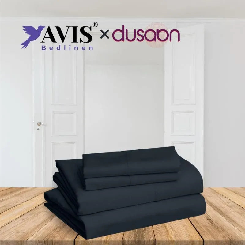 Black Bedding Set | King Size