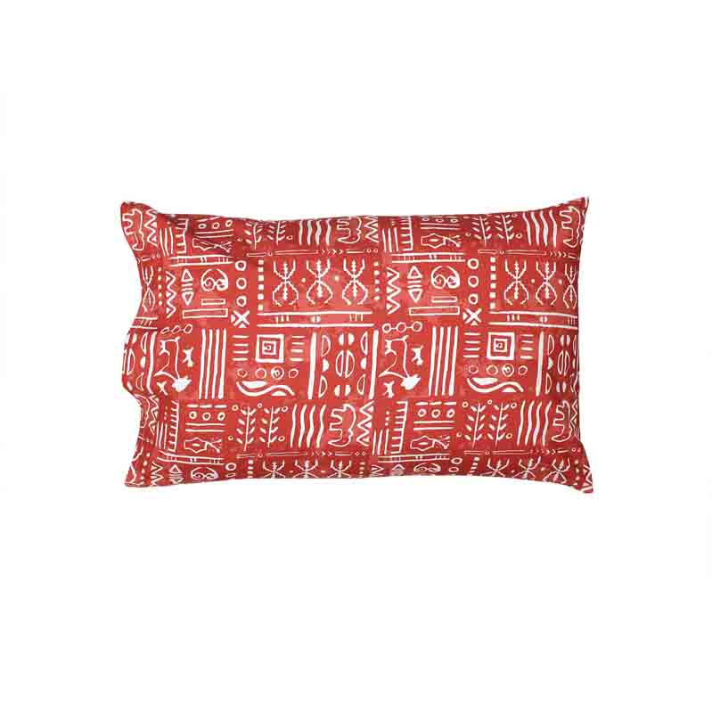 Rusty Gamathi Cotton Bedding Set With Pillow Cover | King Size | 108 x 108 Inches