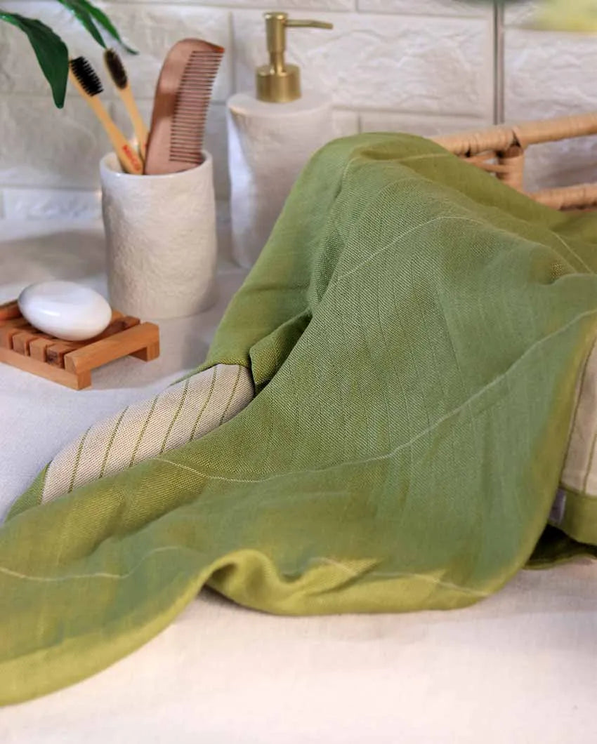 Aloevera Double Cloth Bath Towel | 30x59 inches