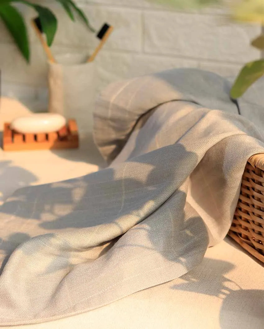 Aloevera Double Cloth Bath Towel | 30x59 inches