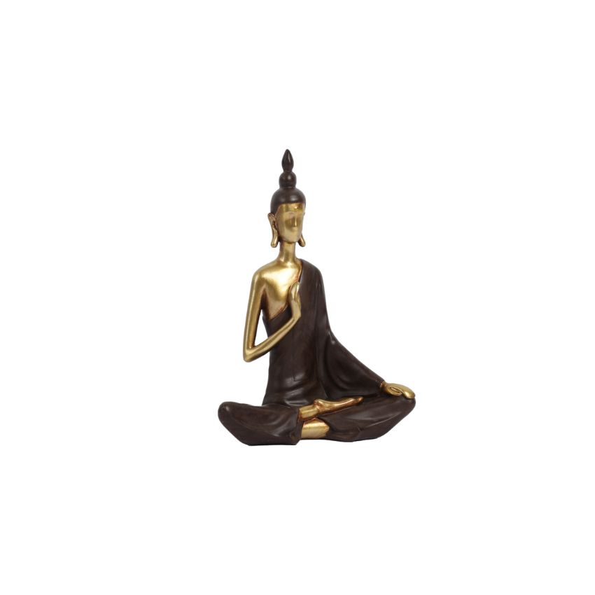 Classy Modern Serene Buddha Figurine | 6 x 7 inches