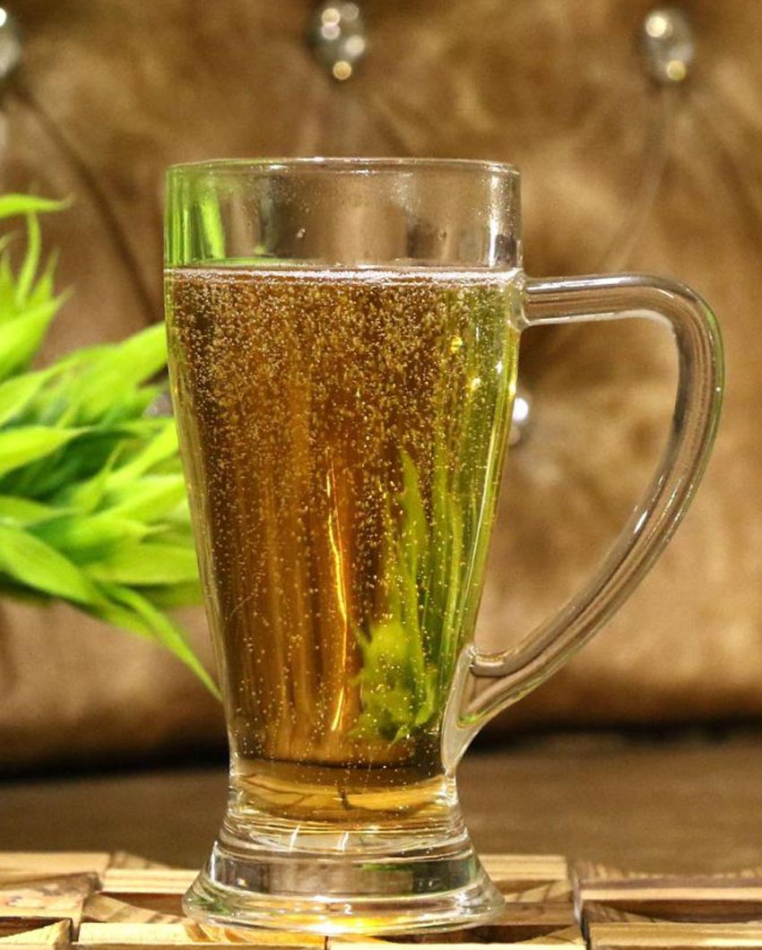 Durable Clear Glass Beer Mugs | 250ml | 3 x 6 inches