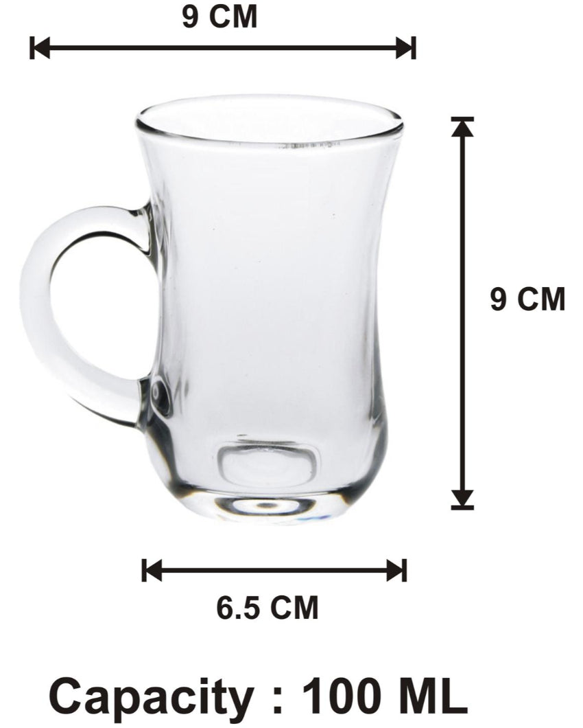 Craft Beer Enthusiast Clear Glass Mugs | 100ml