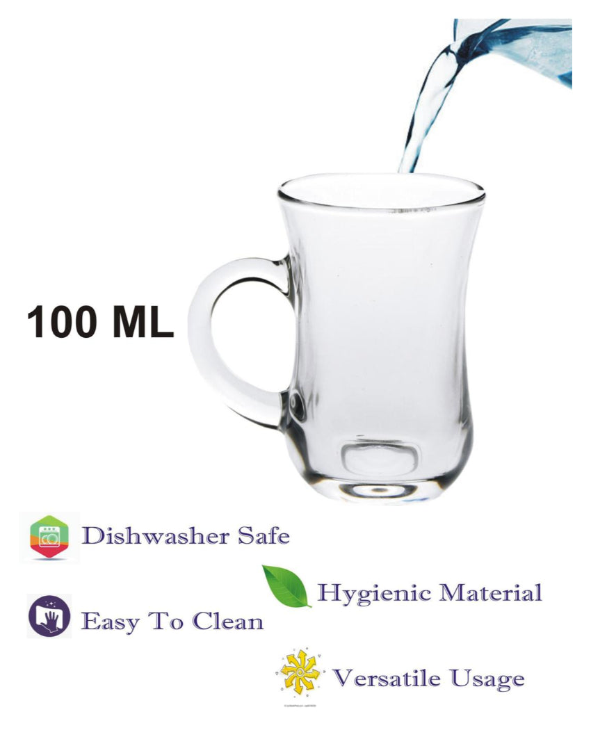 Craft Beer Enthusiast Clear Glass Mugs | 100ml