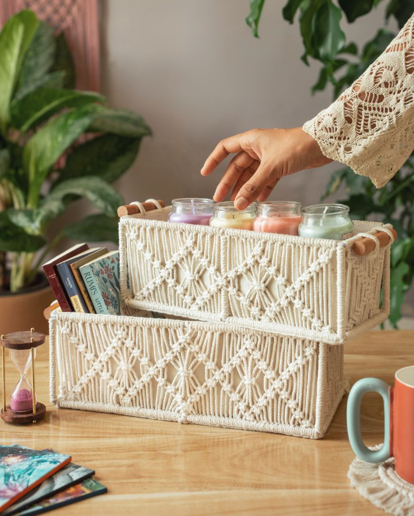 Artsy Boheme Duo Basket Set | Set of 2