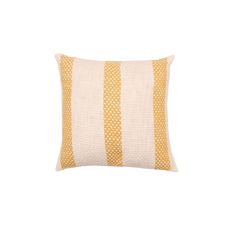 Yellow Shivalik Cotton Cushion Cover | 18 x 18 Inches