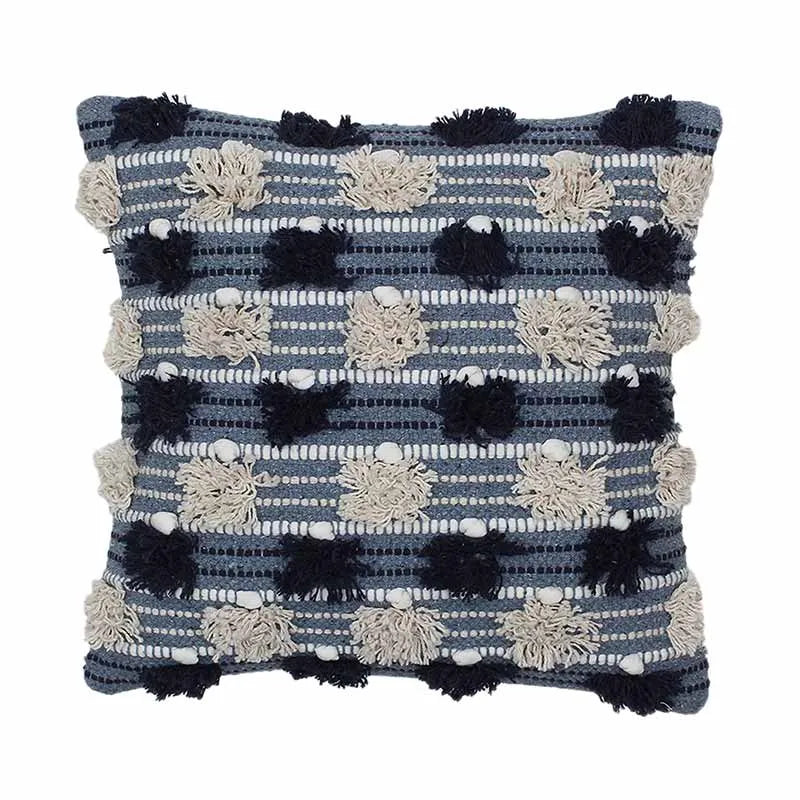 Reshe Cotton Cushion Covers | Set of 2 | 16 x 16 Inches