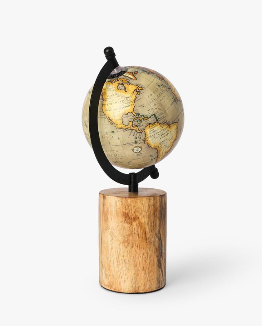 World Trotter Desk Globe | 5 x 5 x 11 inches
