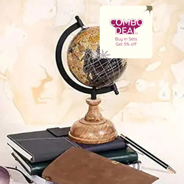 Mellow Abstract Globe Showpiece