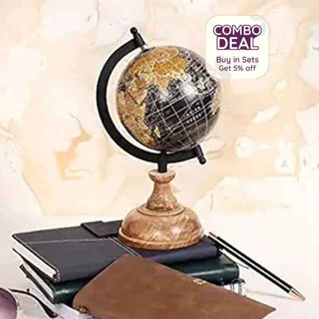 Mellow Abstract Globe Showpiece
