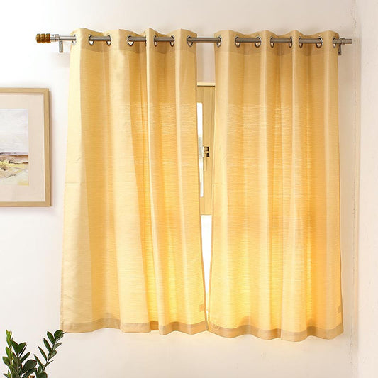 Narmada Gold Curtain Window