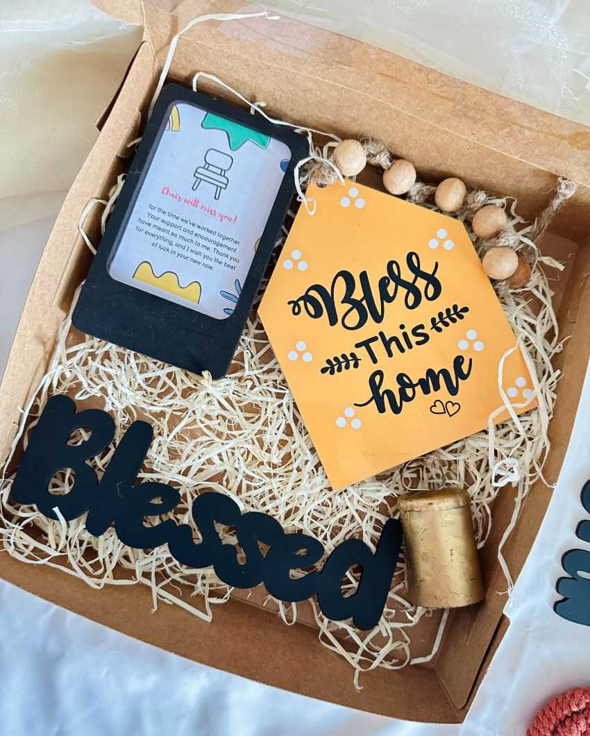 Blessed Decor Dream Box Blessed Gift Set | Pack of 3 | 18 x 2 inches