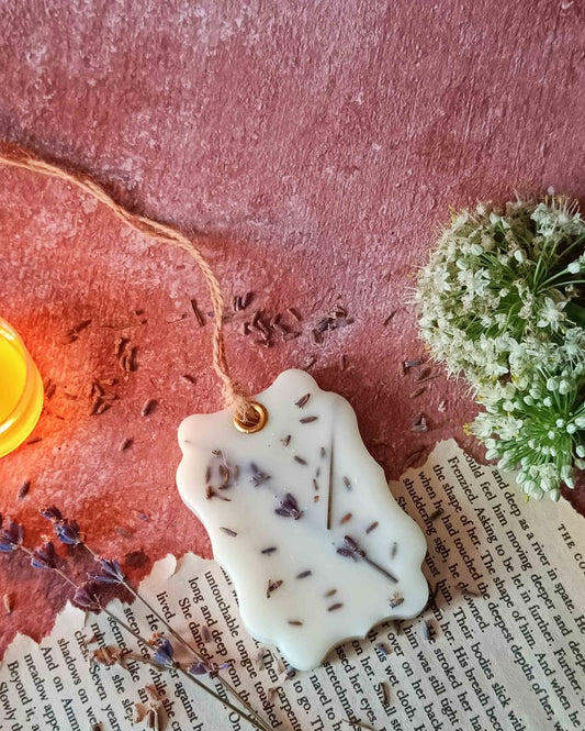 Lavender Haze Fragrance Rectangular Frame Scented Wax | For Mother's Day