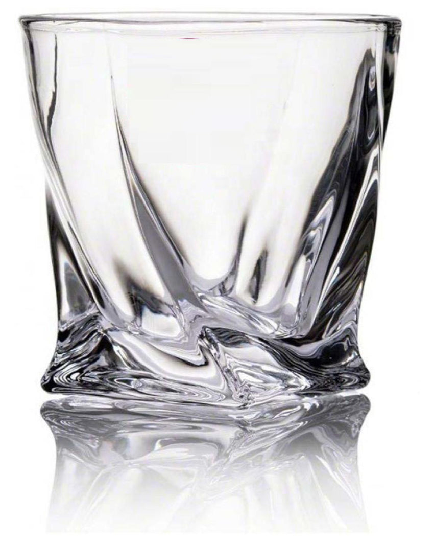 Weighted Bottom Whiskey Glasses | 270ml | 4 x 4 inches