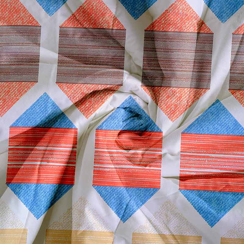 Multicolor Cotton Bedding Set | Double Size Default Title