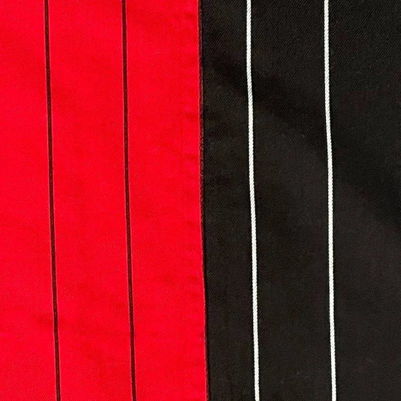 Black Stripes Print Cotton Bedding Set | Double Size Default Title