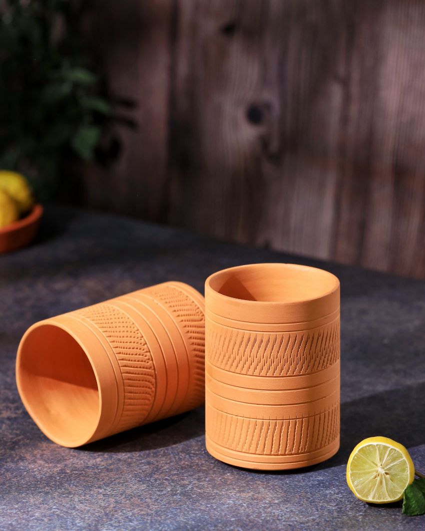 Terracotta Royal Jumbo Glasses | 3 x 4 inches
