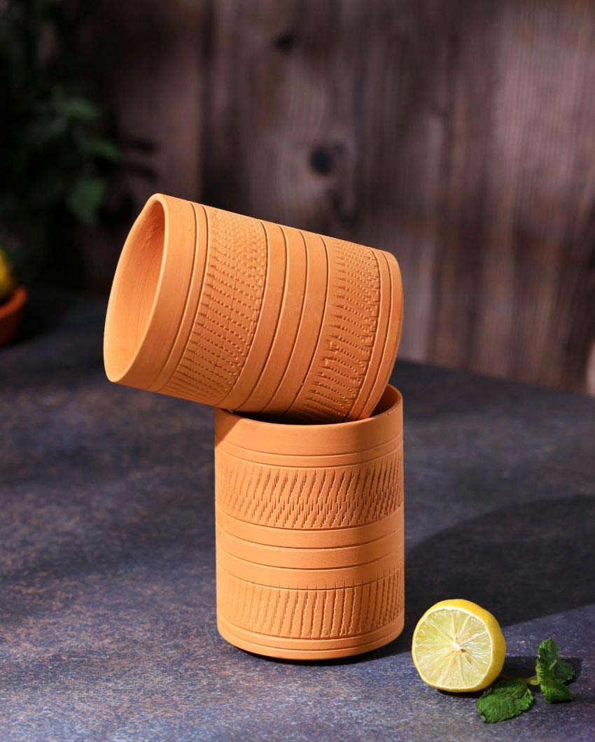 Terracotta Royal Jumbo Glasses | 3 x 4 inches