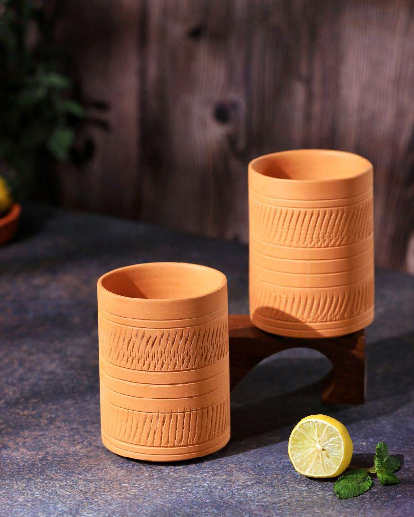 Terracotta Royal Jumbo Glasses | 3 x 4 inches