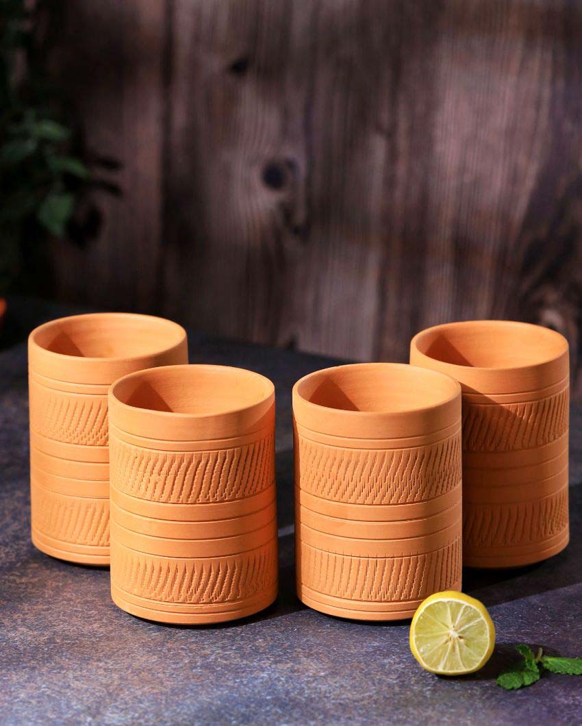 Terracotta Royal Jumbo Glasses | 3 x 4 inches