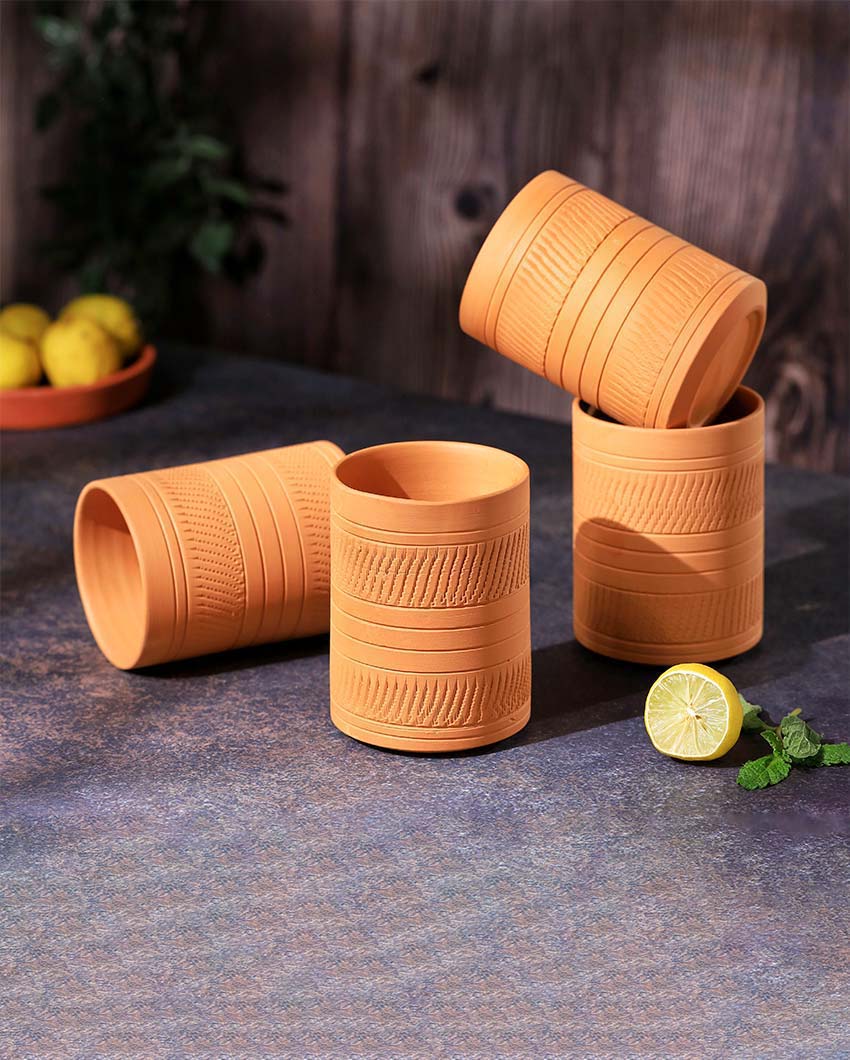 Terracotta Royal Jumbo Glasses | 3 x 4 inches