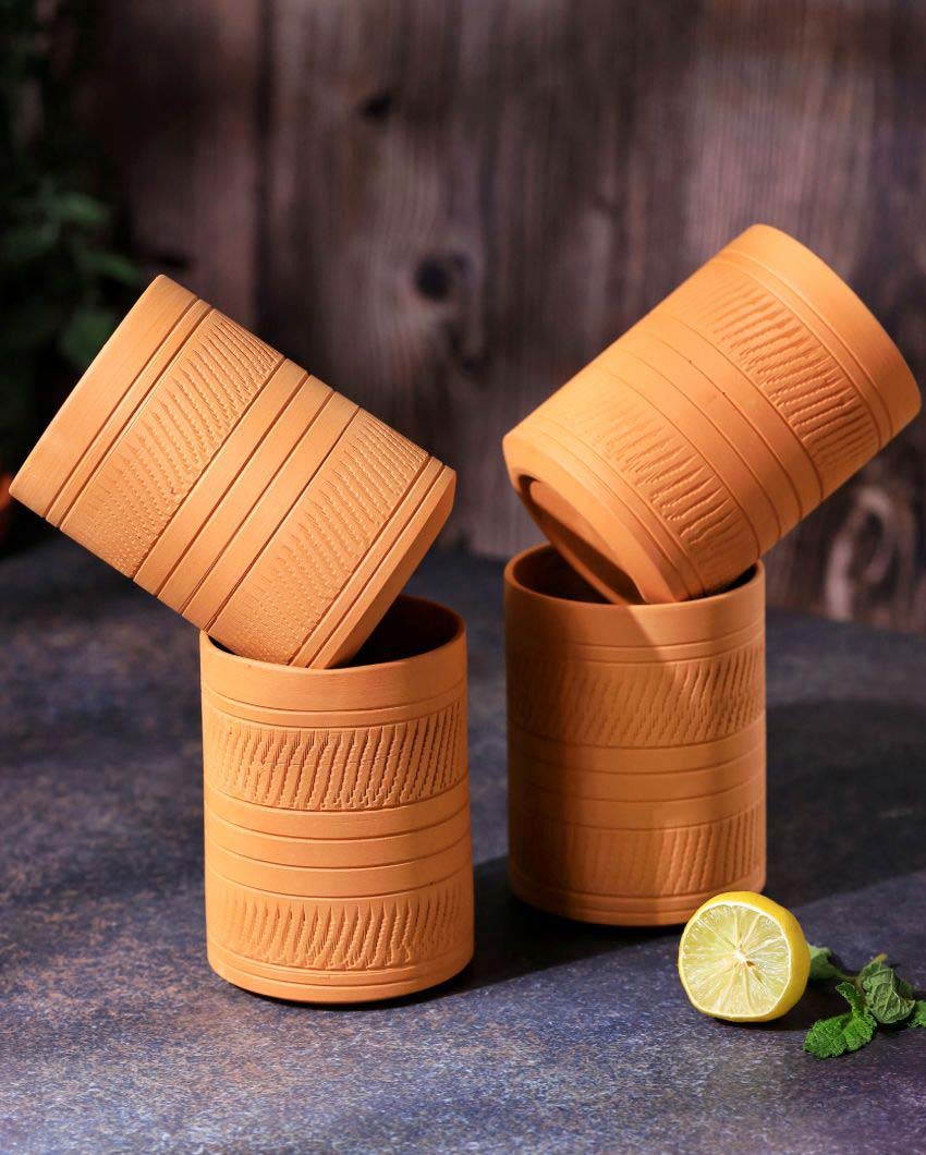 Terracotta Royal Jumbo Glasses | 3 x 4 inches