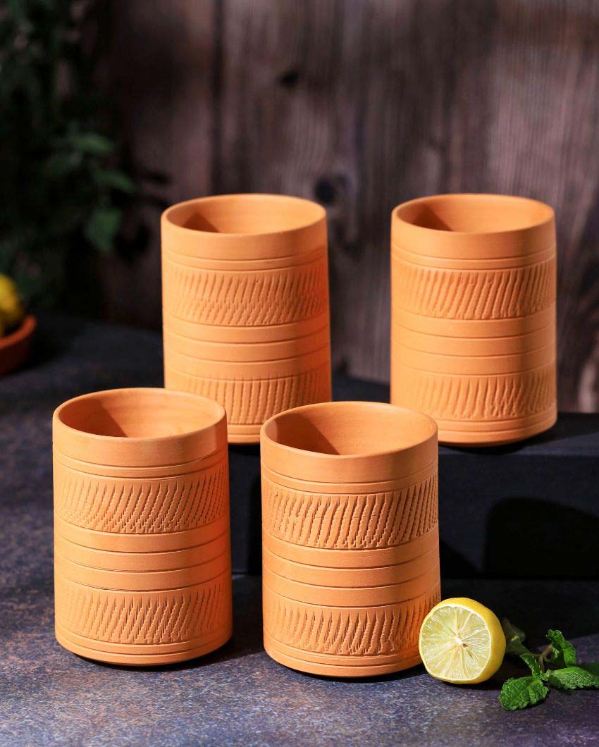 Terracotta Royal Jumbo Glasses | 3 x 4 inches