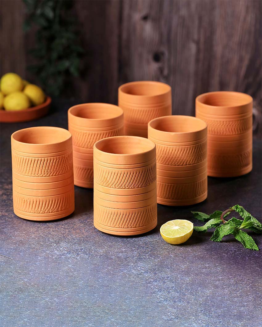 Terracotta Royal Jumbo Glasses | 3 x 4 inches