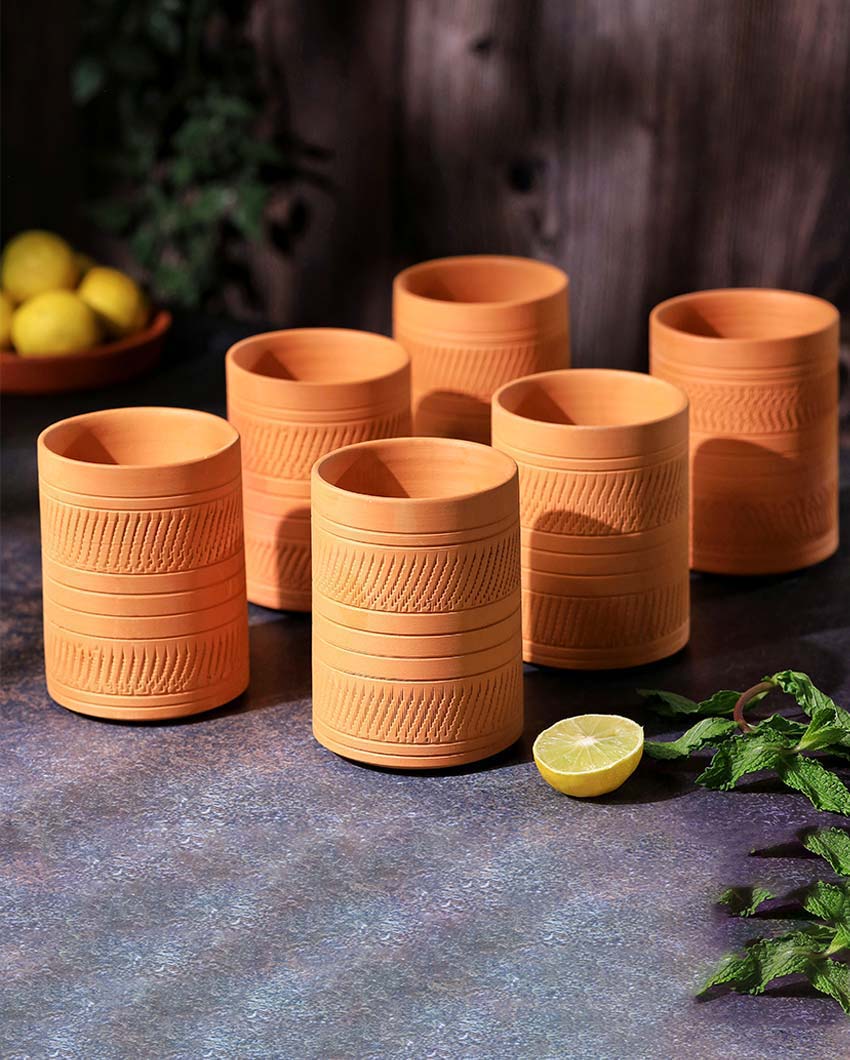 Terracotta Royal Jumbo Glasses | 3 x 4 inches