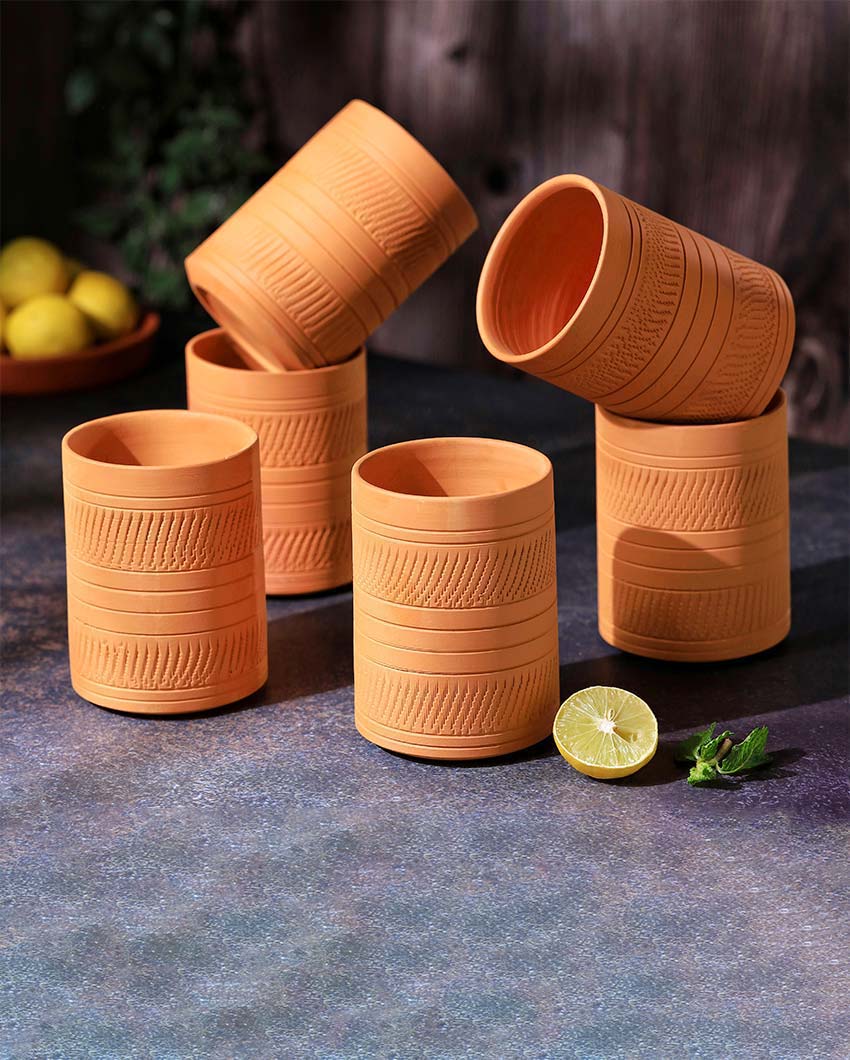 Terracotta Royal Jumbo Glasses | 3 x 4 inches