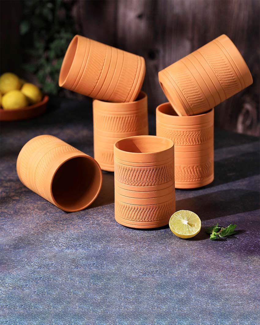 Terracotta Royal Jumbo Glasses | 3 x 4 inches