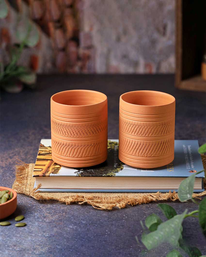 Terracotta Kohinoor Regular Glasses | 3 x 4 inches
