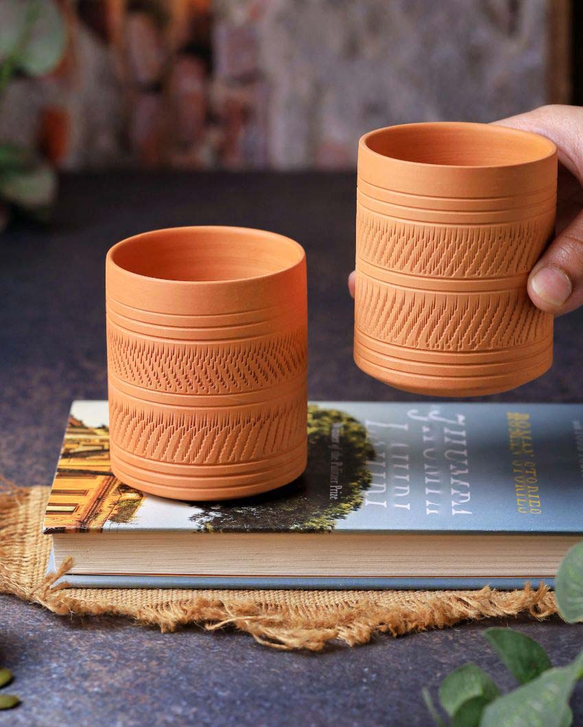 Terracotta Kohinoor Regular Glasses | 3 x 4 inches
