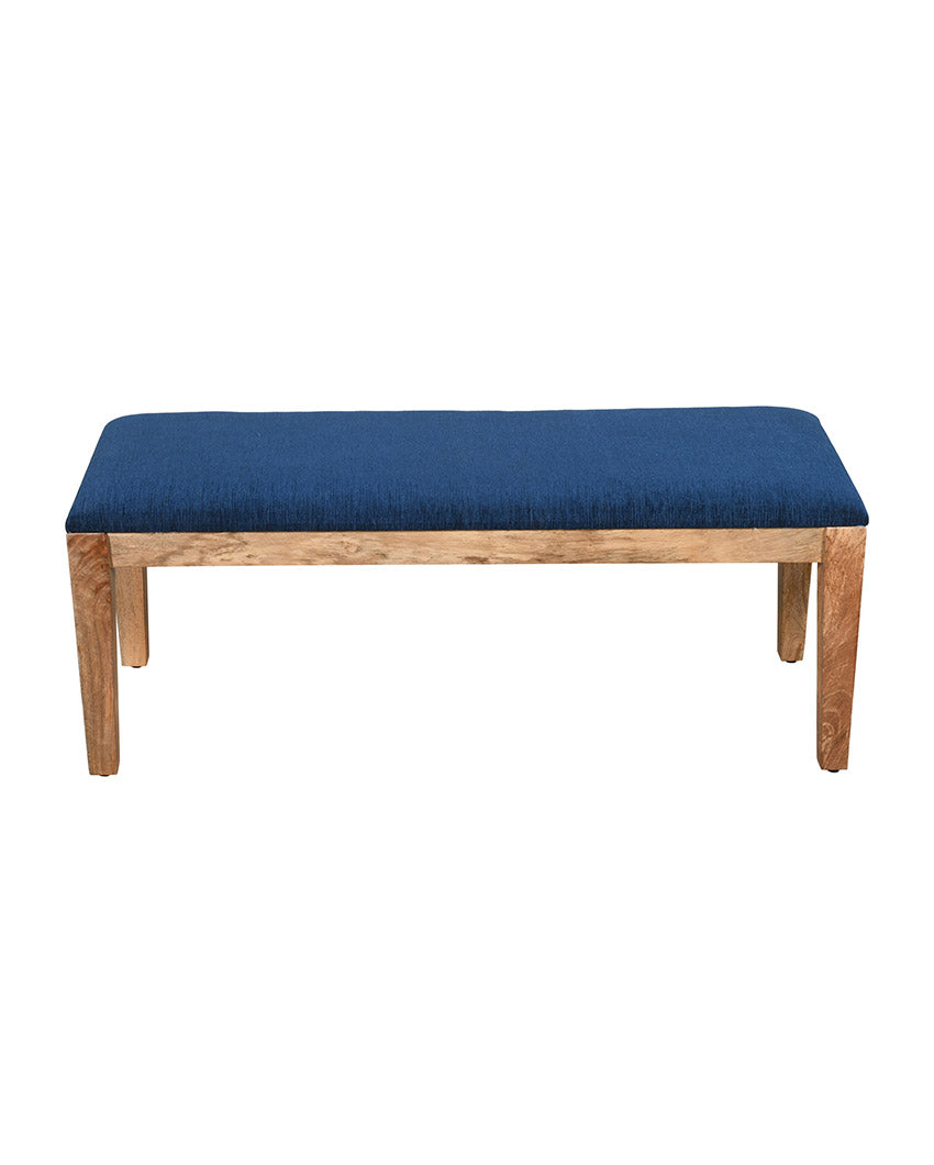 Minion Wooden Bench Blue Stylish & Versatile Wooden Seating | 57 x 16 x 17 inches