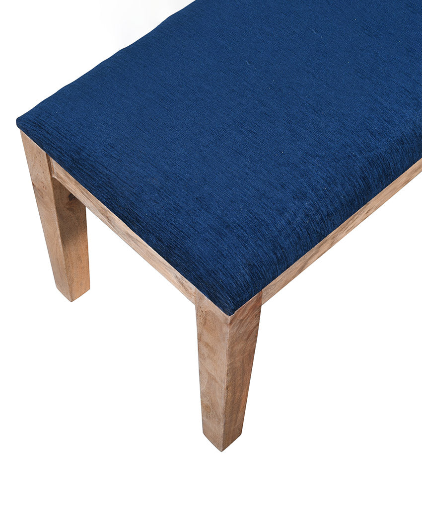 Minion Wooden Bench Blue Stylish & Versatile Wooden Seating | 57 x 16 x 17 inches