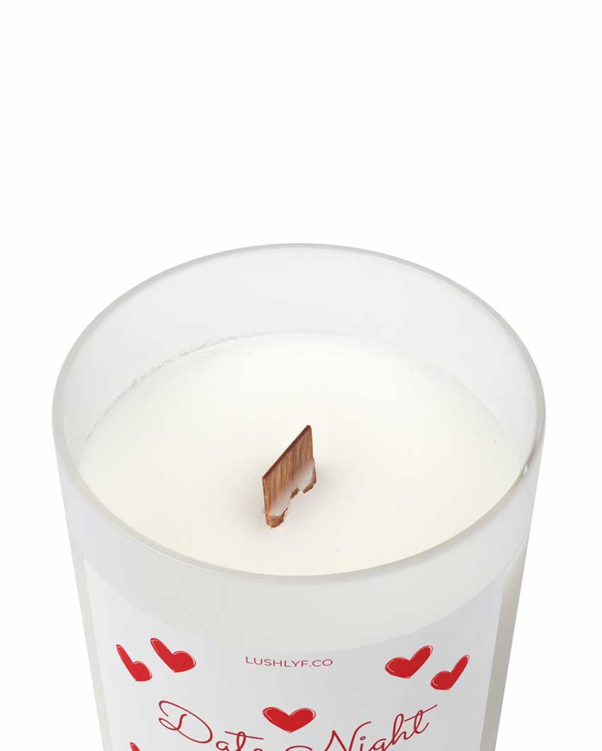 Date Night Valentine’s Rose Soy Wax Candle | 3 x 4 inches | 200ml