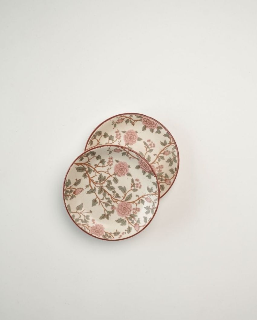 Whimsical Dreamy Floral Teaplates | 6 inches