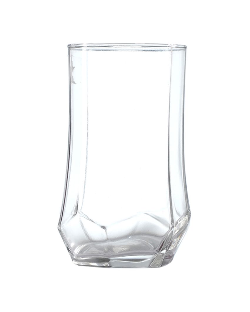 Regular Uses Transparent Water & Juice Glasses | Set Of 6 | 300Ml - Dusaan
