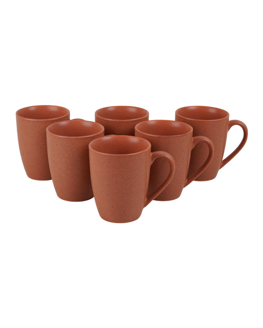 Vibrant Ceramic Coral Textured Glossy Mugs | 300ml
