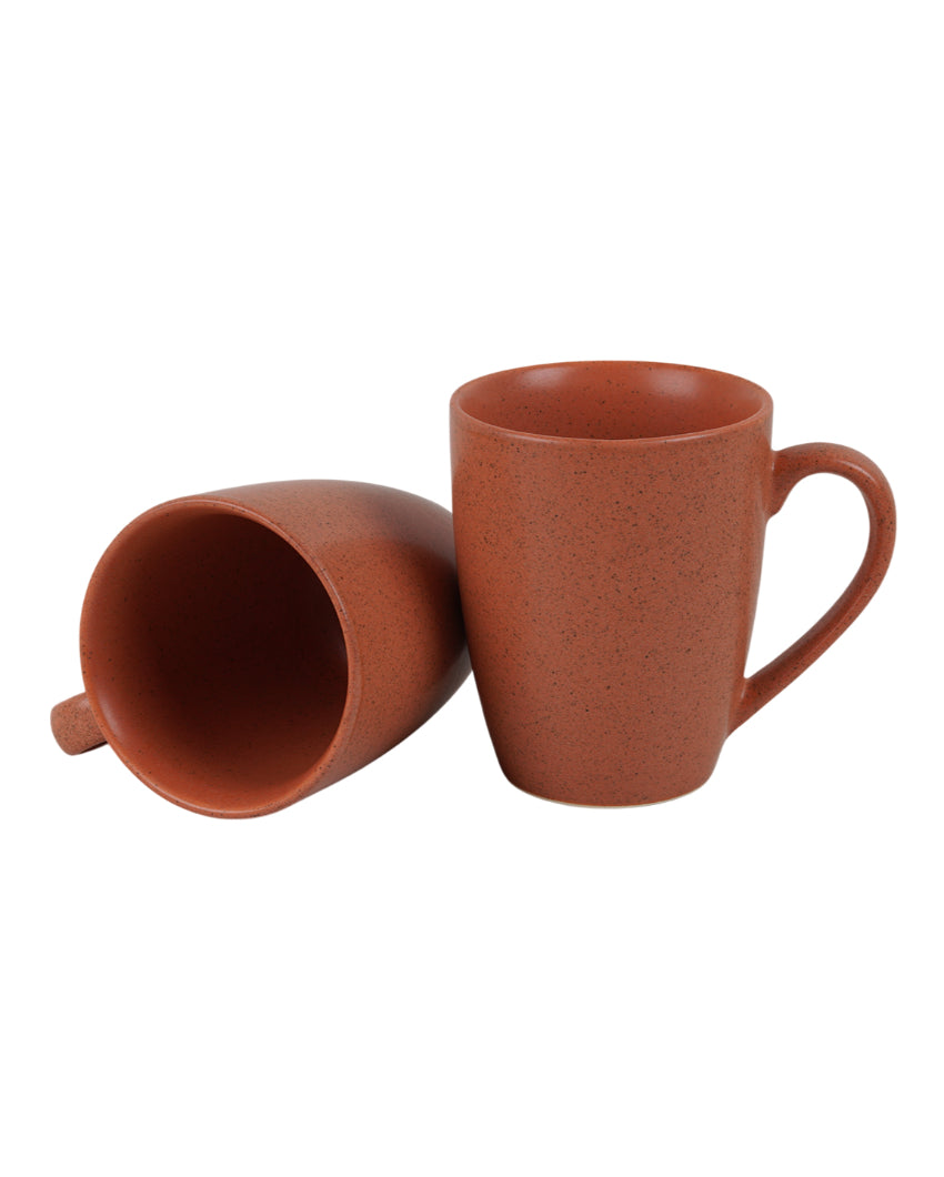 Vibrant Ceramic Coral Textured Glossy Mugs | 300ml