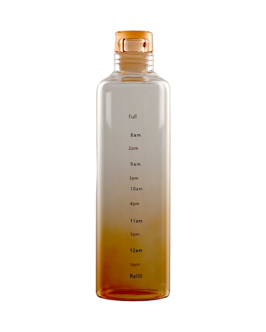 Morden Smooth Surface Glass Bottle | Set of 2 | 500ml