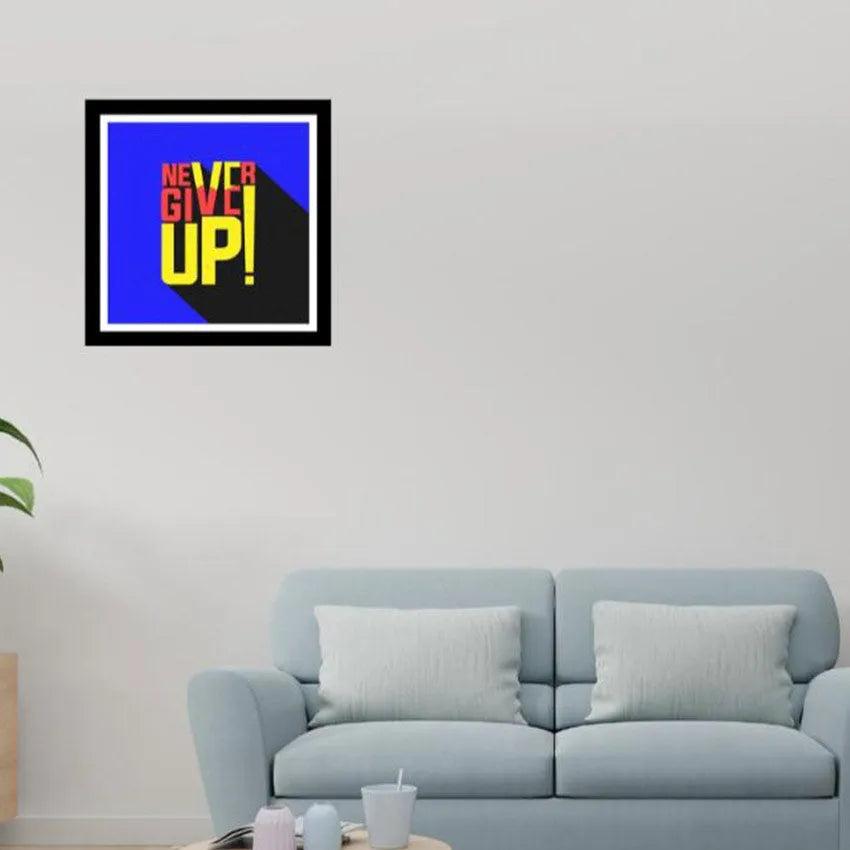 Inspiration in Focus Motivational Acrylic Wall Art Frame